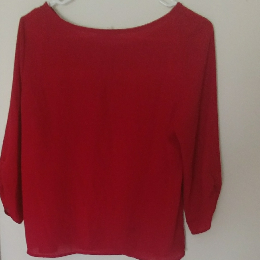 Red blouse - Picture 2 of 2